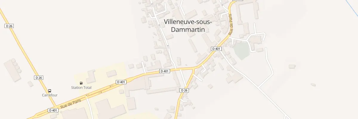 Plan du 4 Rue des Primevères à Villeneuve-sous-Dammartin