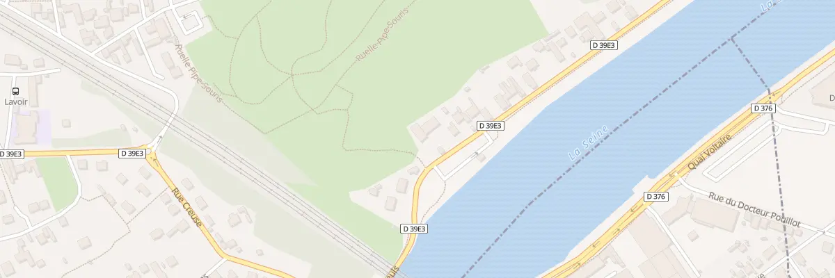 Plan du 454 Quai des Tilleuls au Mée-sur-Seine
