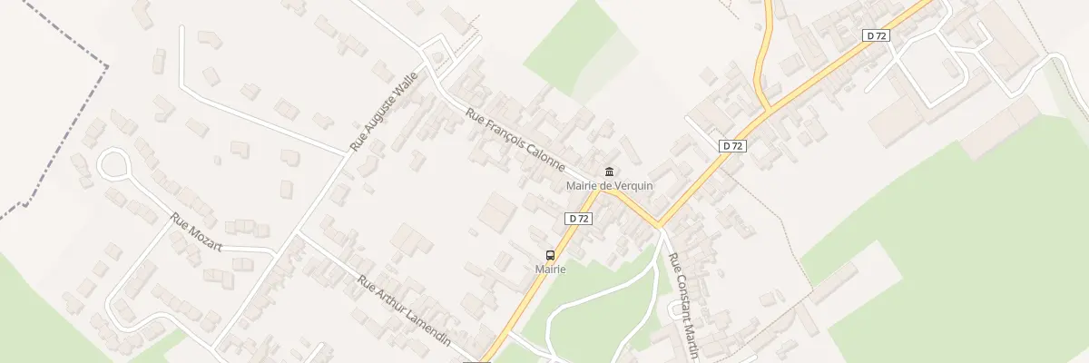 Plan du 5 Rue Francois Calonne à Verquin