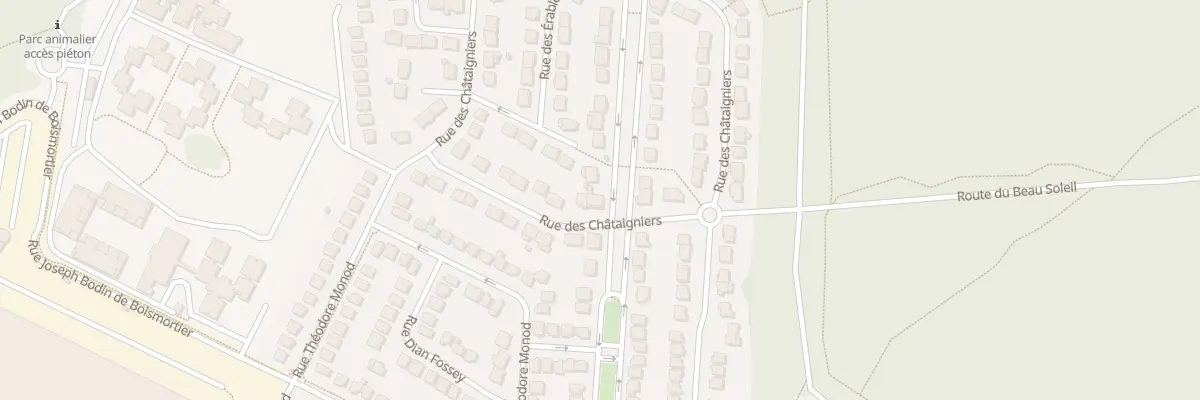 Plan du 54 Rue des Châtaigniers à Roissy-en-Brie