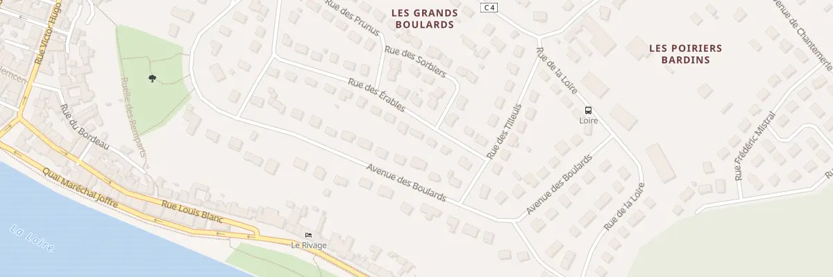 Plan du 5 Rue des Erables à Gien
