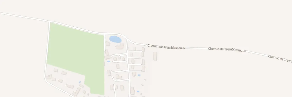 Plan du 1B Vc Hameau de Tremblesseaux à Évry-Grégy-sur-Yerre