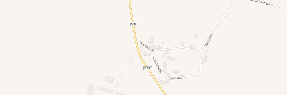 Plan du 2 Rue de Cilly à Bussy