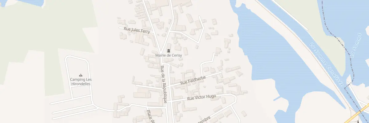 Plan du 5 Rue de la République à Cerisy