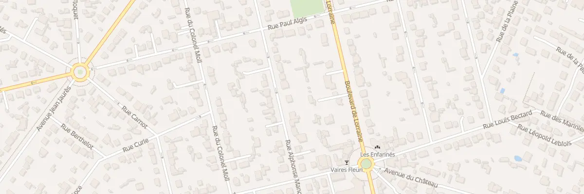 Plan du 47 Rue Alphonse Manceau à Vaires-sur-Marne