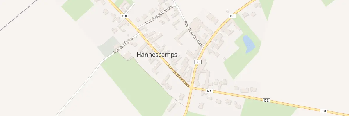 Plan du 4B Rue de Bienvillers à Hannescamps