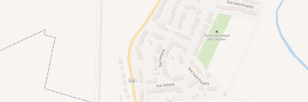 Plan du 56 Rue Verlaine à Albert