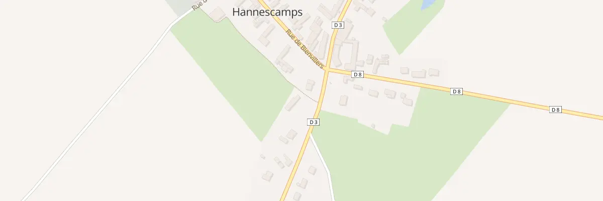 Plan du 2A Rue de Foncquevillers à Hannescamps