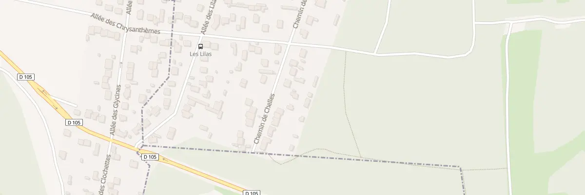 Plan du 111 Che de Chelles à Claye-Souilly