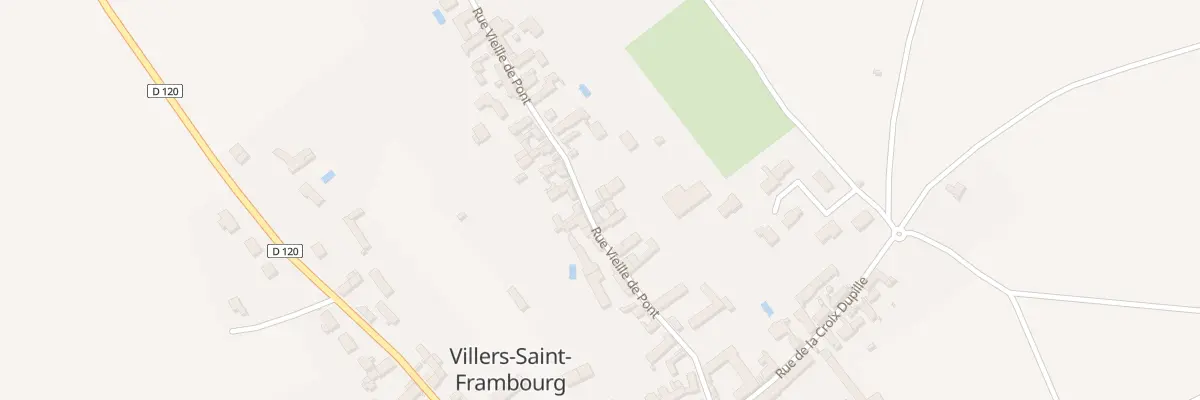 Plan du 11 Rue Vieille de Pont à Villers-Saint-Frambourg-Ognon