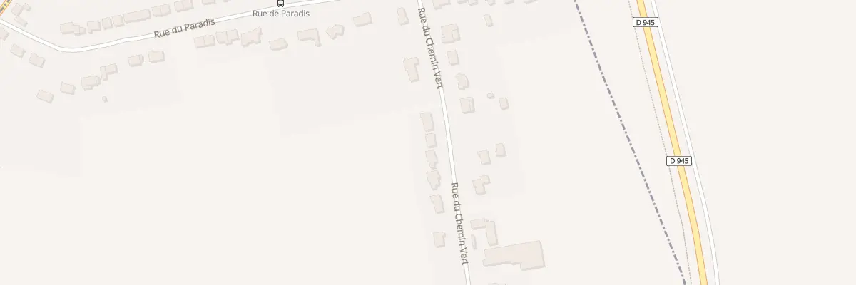Plan du 160 Rue du Chemin Vert à Hinges