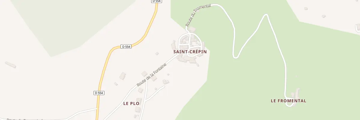 Plan du 5207 Saint Crepin à Laval-Roquecezière