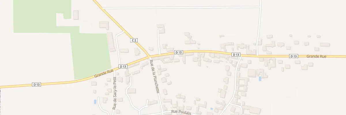Plan du 4 Cd Grande Rue à Houdancourt