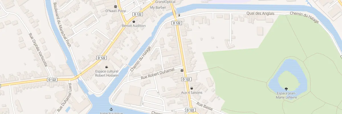 Plan du 28B Rue du Gen de Gaulle à Merville