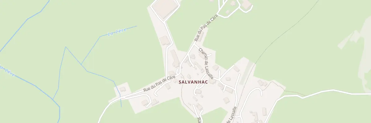 Plan du 8 Rue du Pas de Cère à Vic-sur-Cère