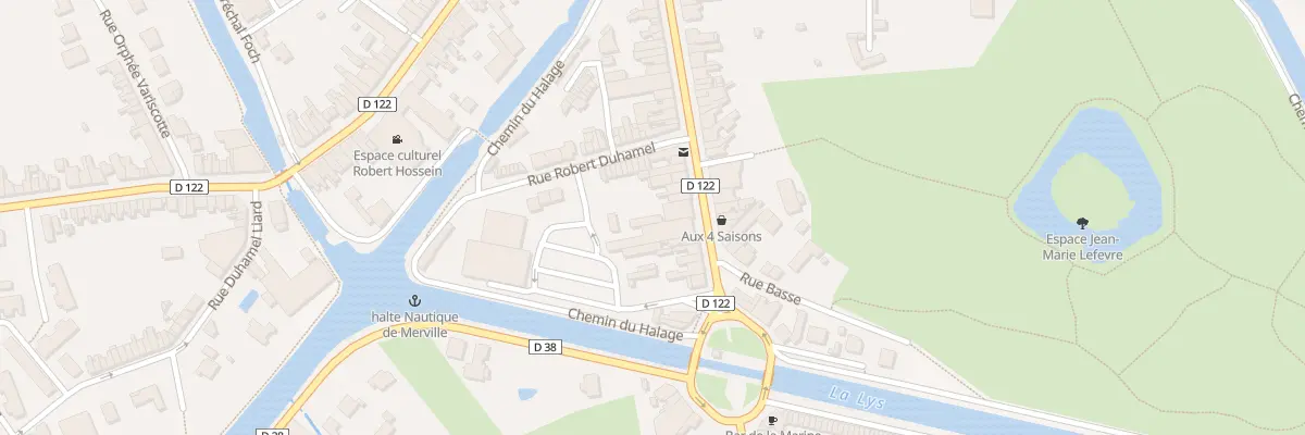 Plan du 48 Rue du Gen de Gaulle à Merville