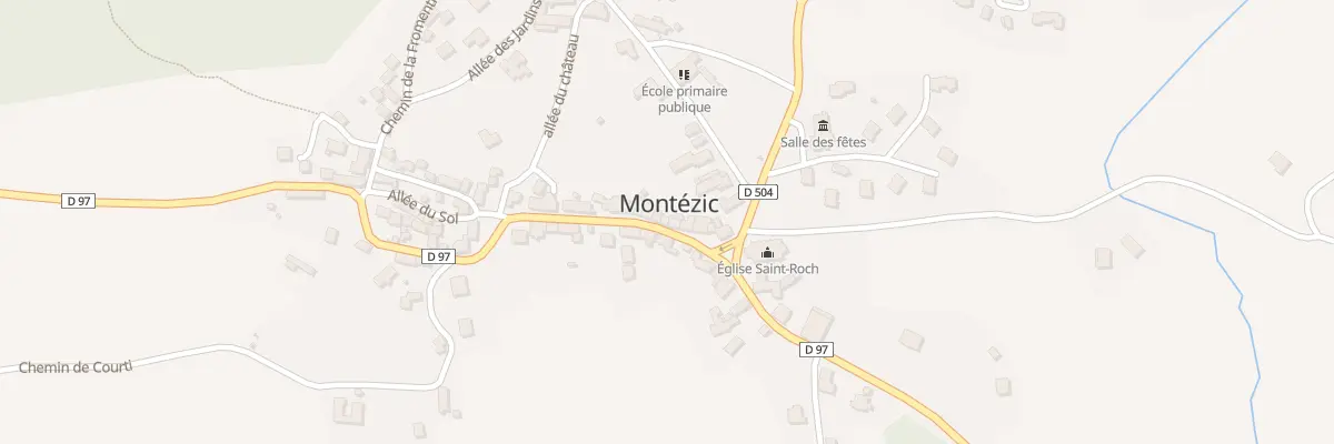 Plan du 8B Rue Principale à Montézic