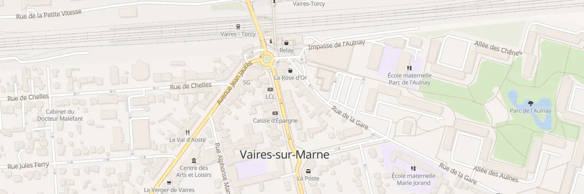 Plan du 7 Bd de Lorraine à Vaires-sur-Marne