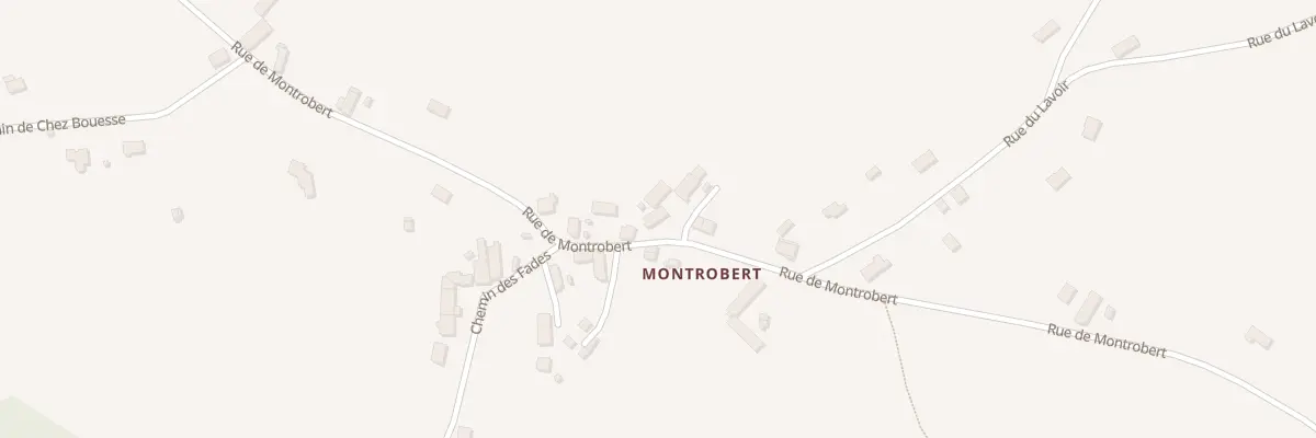 Plan du 20 Rue de Montrobert à Arpheuilles-Saint-Priest