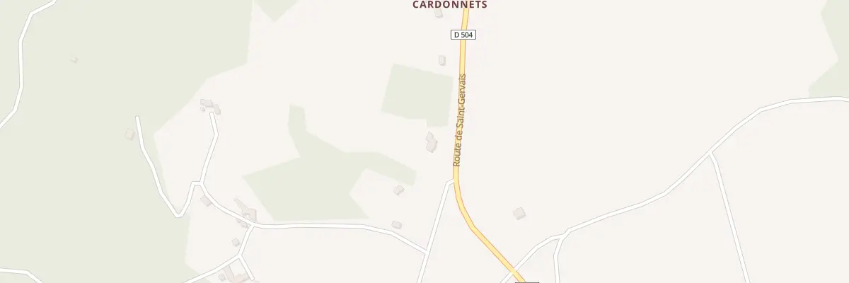 Plan du 5309 Les Cardonnets à Montézic