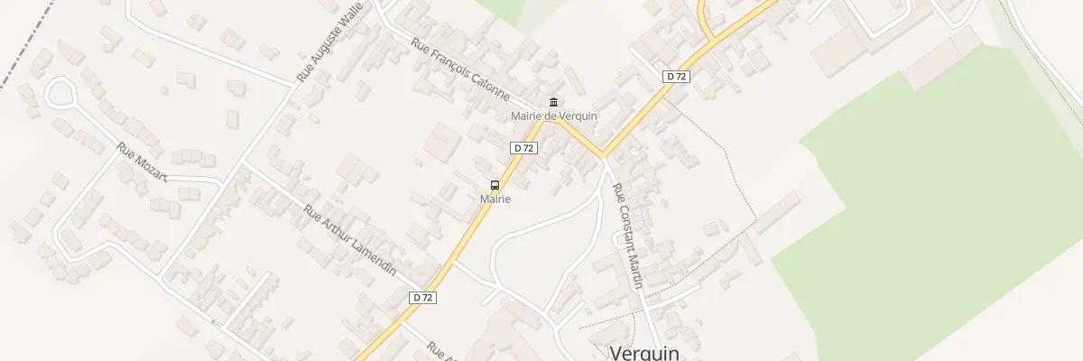 Plan du 23 Rue Fernand Desmazieres à Verquin
