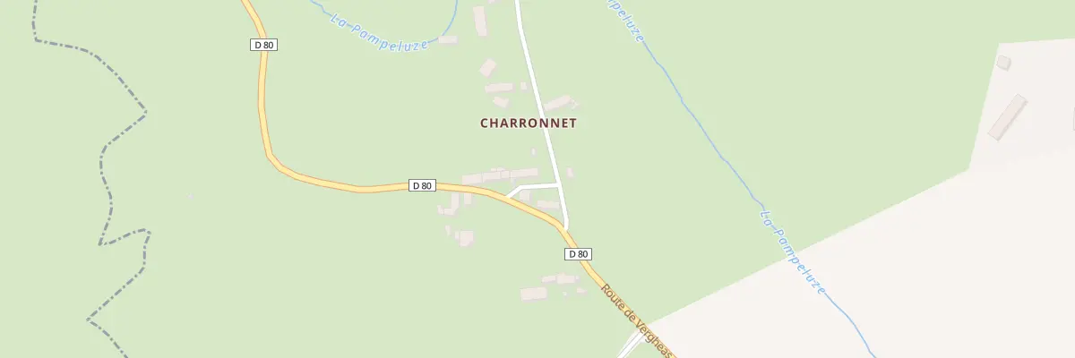 Plan du 5046 Charronnet à Charensat