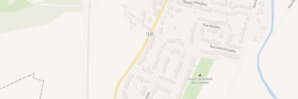 Plan du 153 Rue de Dernancourt à Albert