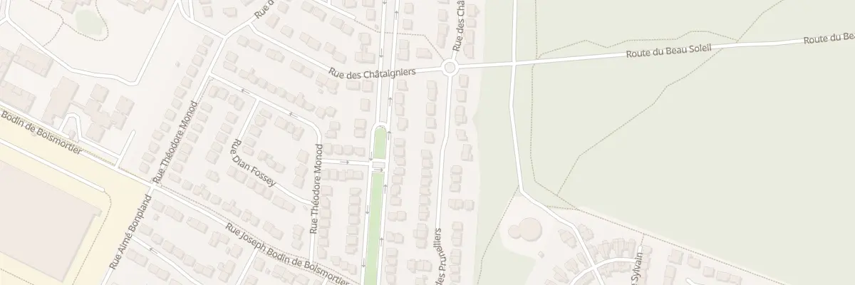 Plan du 10 Rue des Prunelliers à Roissy-en-Brie