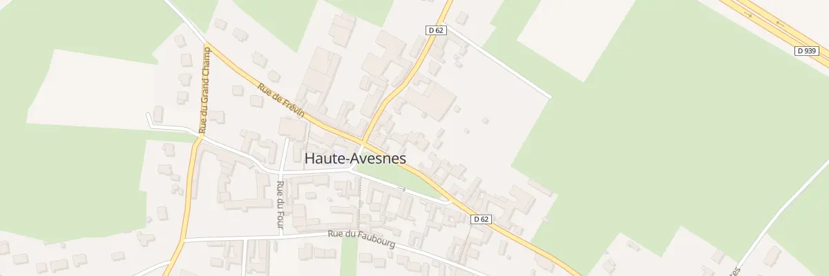 Plan du 6 Rue d’Agnez à Haute-Avesnes