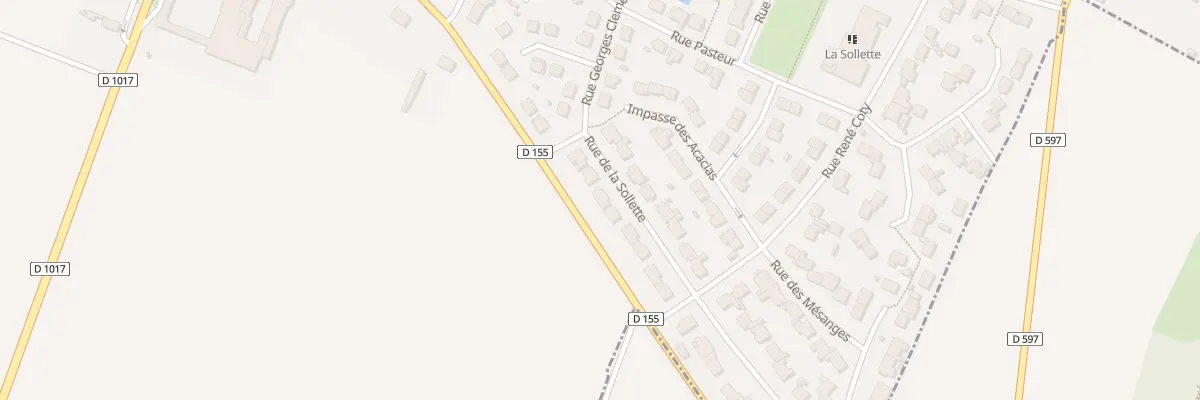 Plan du 6 Rue de la Sollette à Estrées-Saint-Denis
