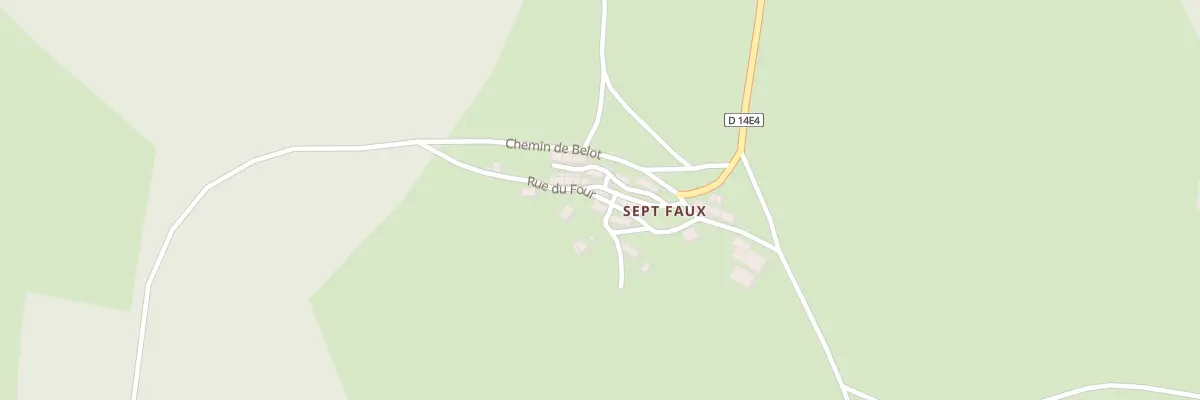 Plan du 5156 Sept Faux au Soulié