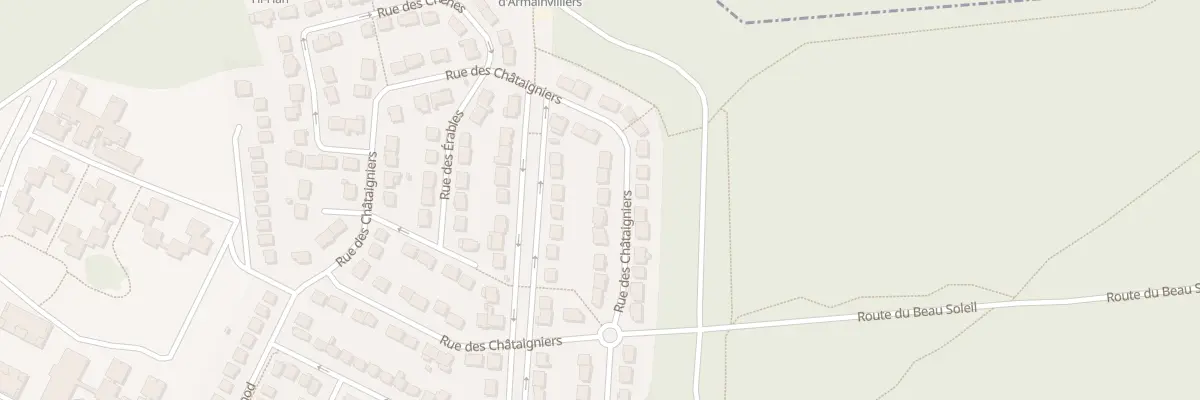 Plan du 38 Rue des Châtaigniers à Roissy-en-Brie