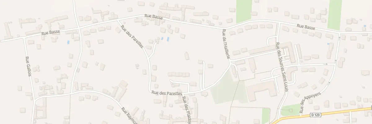 Plan du 436 Rue Basse à Pontpoint
