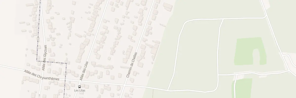 Plan du 93 Che de Chelles à Claye-Souilly