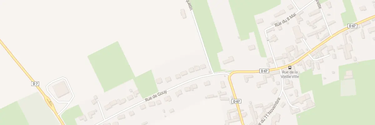 Plan du 6 Rue de Gouy à Simencourt