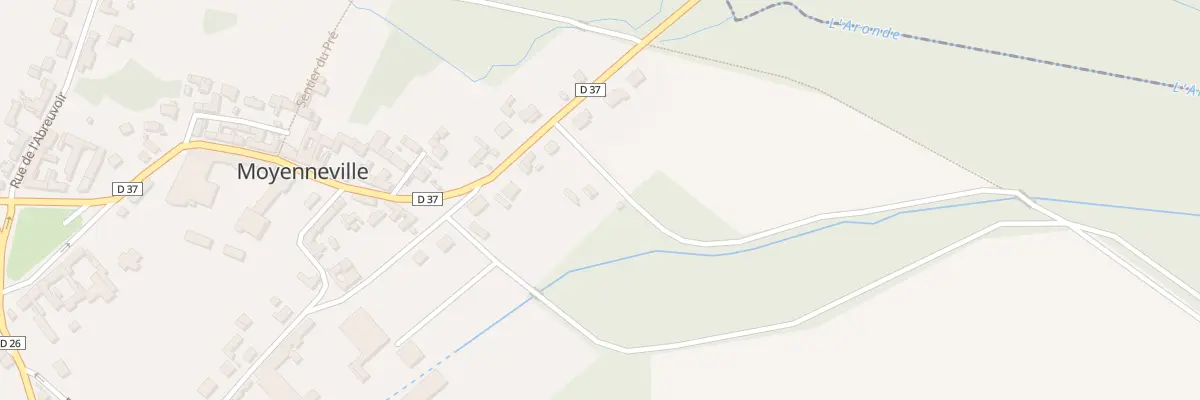 Plan du 370 Rue de Gournay à Moyenneville