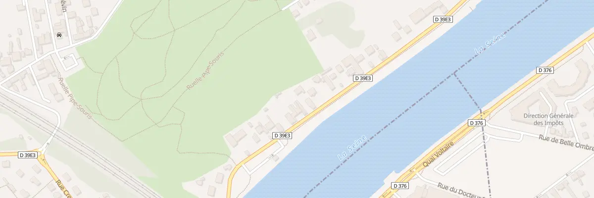 Plan du 322 Quai des Tilleuls au Mée-sur-Seine