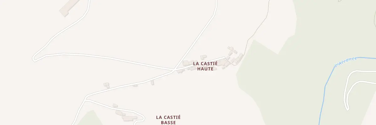 Plan du 5094 La Castie à Brousse-le-Château