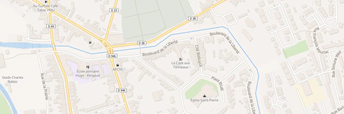 Plan du 73 Bd de la Liberte à Merville