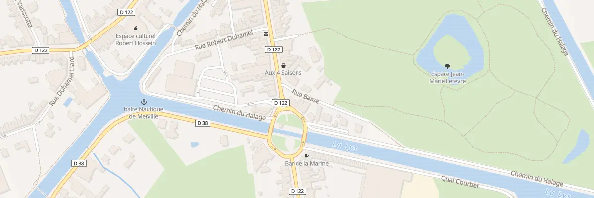 Plan du 57 Rue du Gen de Gaulle à Merville