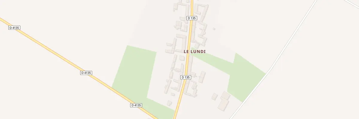 Plan du 34 Rue du Lundi à Piennes-Onvillers