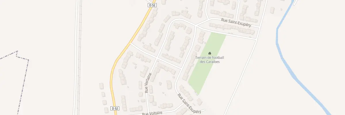 Plan du 12 Rue Baudelaire à Albert