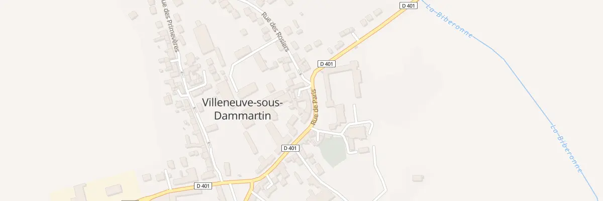 Plan du 45 Rue de Paris à Villeneuve-sous-Dammartin