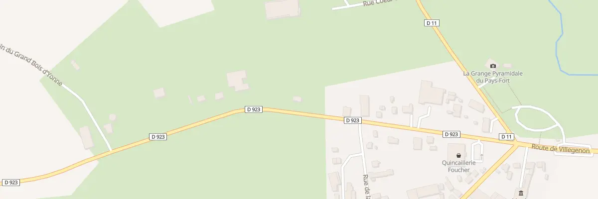 Plan du 18 Rte de Dampierre à Vailly-sur-Sauldre