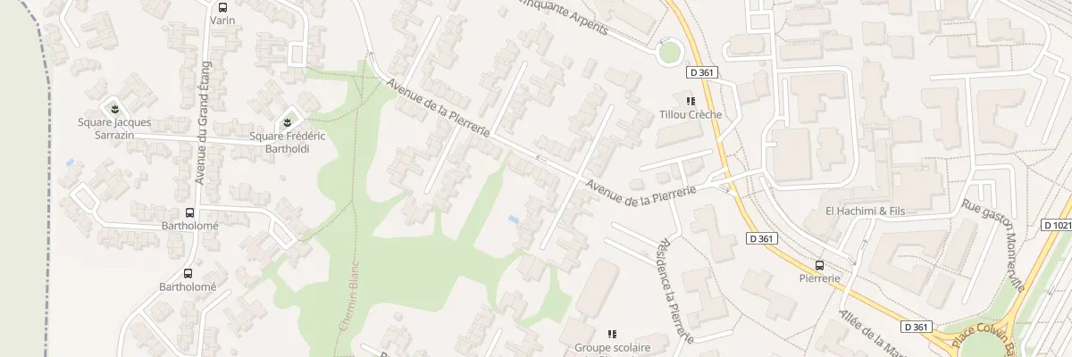 Plan du 26 Av de la Pierrerie à Roissy-en-Brie