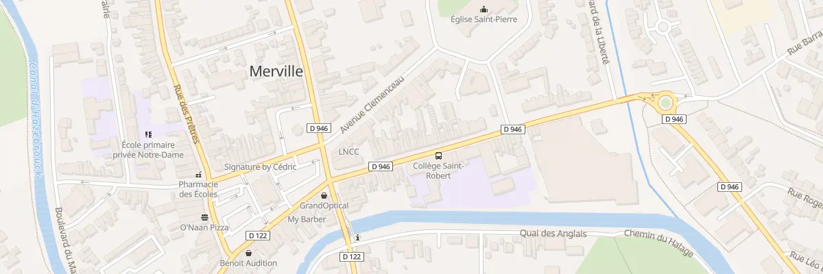 Plan du 21 Rue des Capucins à Merville