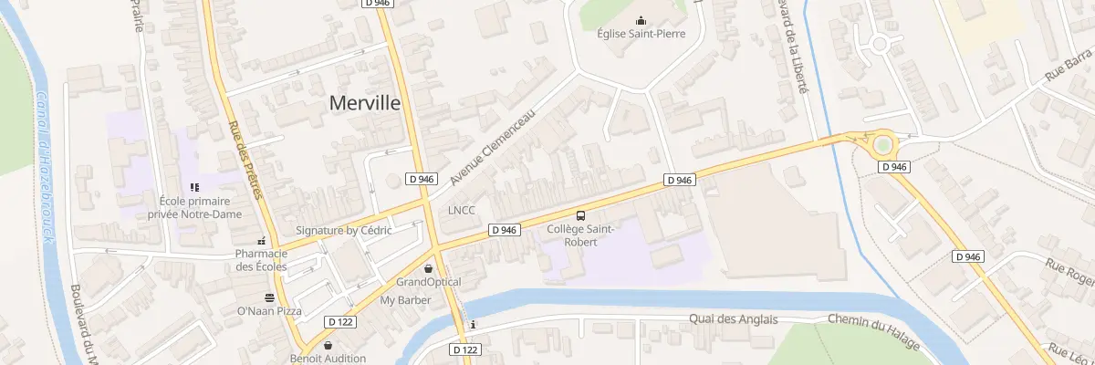 Plan du 23 Rue des Capucins à Merville
