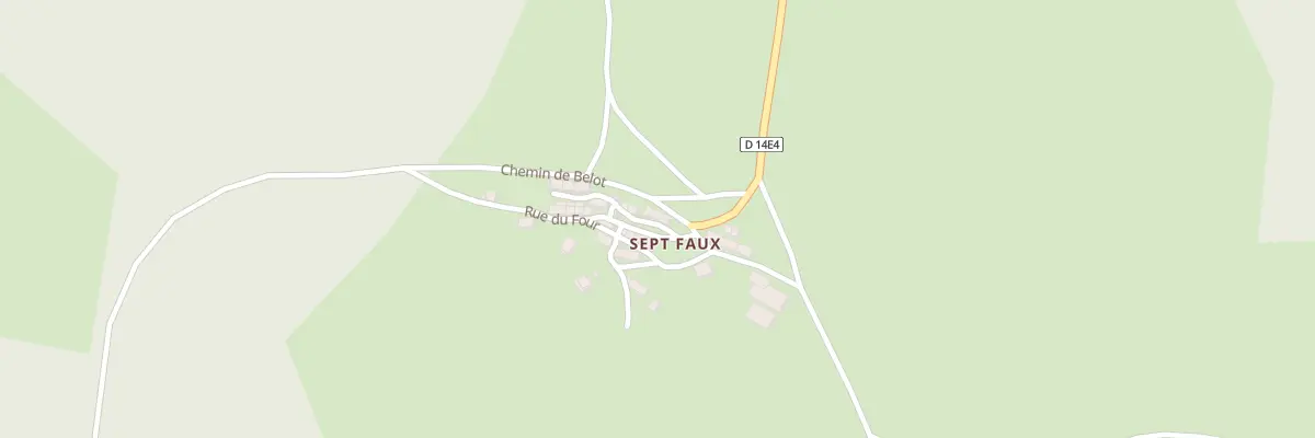 Plan du 2 Rue du Lavoir au Soulié