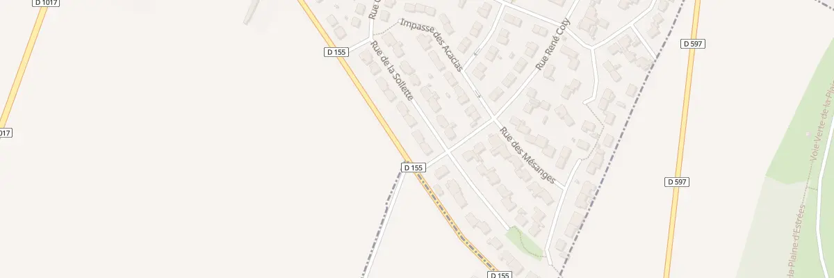 Plan du 14 Rue de la Sollette à Estrées-Saint-Denis