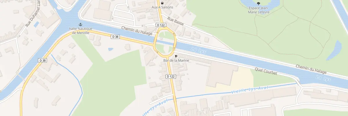 Plan du 73 Rue du Gen de Gaulle à Merville